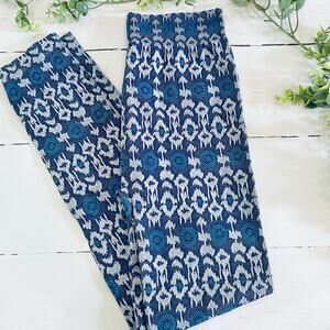 Lucky Brand Geometric Blue Leggings - Size L